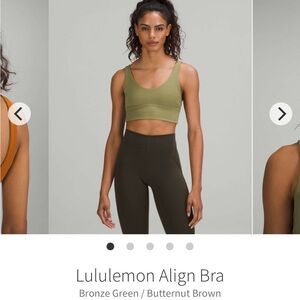 Lululemon align bra